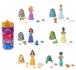 DISNEY PRINCESS - COLOR REVEAL ROYALE SÉRIE 1 - PETITE POUPÉE ASSORTIE